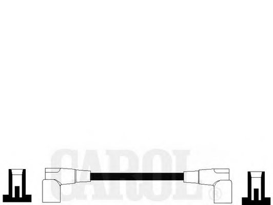 STANDARD 92-80 Ignition Cable
